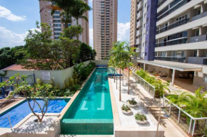 TH1304 Flat lindo e aconchegante no Setor Bueno